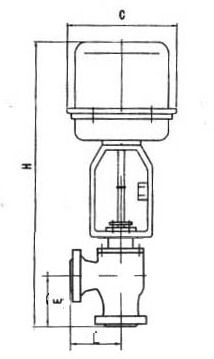 電動(dòng)角型調(diào)節(jié)閥