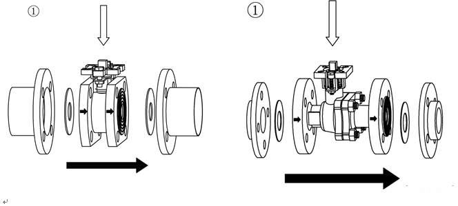 進(jìn)口電動球閥安裝步驟